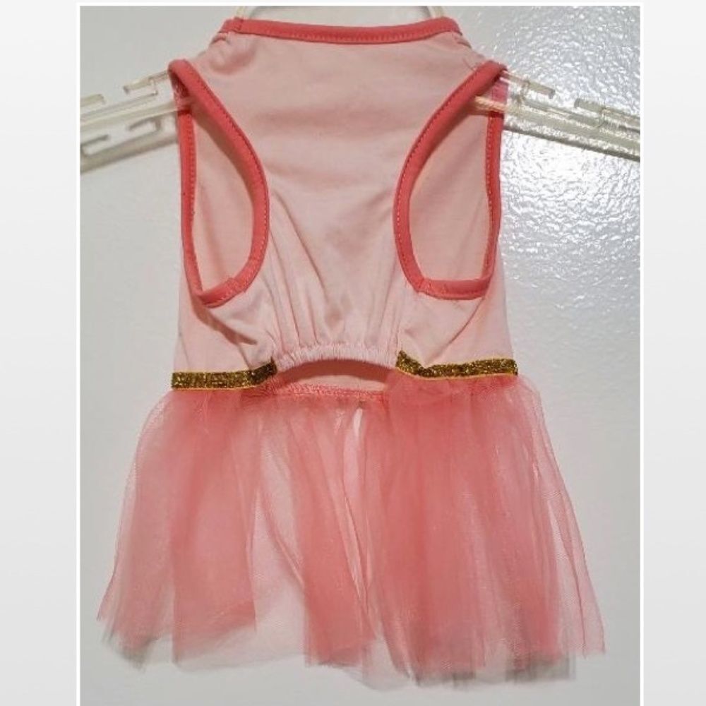 New With Out Tags Pink Dog Tutu Pet Dress - Picture 5 of 10
